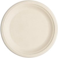 Vegware Compostable Nourish Moulded Fibre Plate Natural 7"/178mm (500 pack)