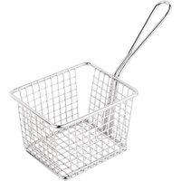 Olympia Chip basket Square with handle Large