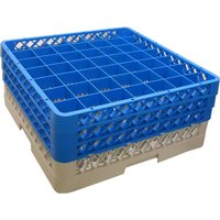 Genware 49 Comp Glass Rack With 3 Extenders