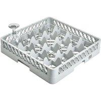 Genware 16 Compartment Glass Rack