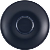 GenWare Porcelain Matt Blue Saucer 12cm/ 4.75" - Pack of 6