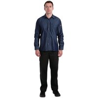 Chef Works Urban Detroit Long Sleeve Denim Shirt Blue XL
