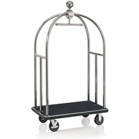 Luggage trolley Black