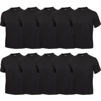 Nisbets Essentials T-Shirts Black Small (10 Pack)