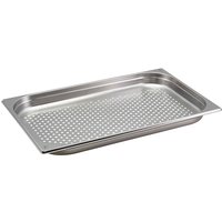 Perforated St/St Gastronorm Pan 1/1 - 40mm Deep