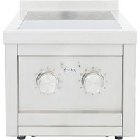 Banks D4060T2 Heavy-Duty 2-Zone Countertop Induction Cooker - 7kW