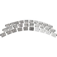 Beaumont Stainless Steel Table Numbers 21-30