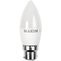 Maxim LED Candle Bayonet Cap Warm White 6W (10 Pack)