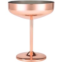 GenWare Copper Plated Cocktail Coupe Glass 30cl/10.5oz