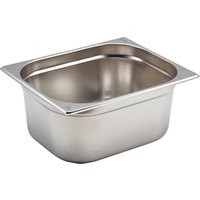 St/St Gastronorm Pan 1/2 - 150mm Deep