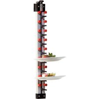 CombiSteel 9 Plate Rack Wall Mounted