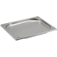 St/St Gastronorm Pan 1/2 - 20mm Deep