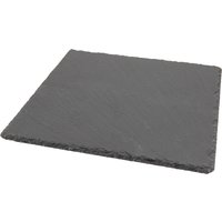 Genware Natural Edge Slate Platter 28 X 28cm - Pack of 6