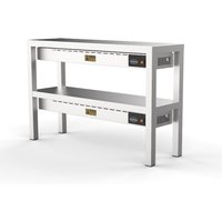 CombiSteel Overshelf Ceramic Heated 2 Levels 1200 With 6 Heaters Of 250W
