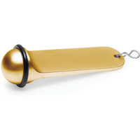 Room key ring Gold Pack Size 10