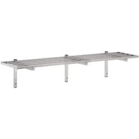 Combisteel Stainless Steel Tube Shelf with Brackets - 1800 mm