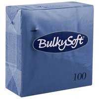 Bulkysoft 33x33cm Navy 2ply 4fold Lunch Napkins (20x100)