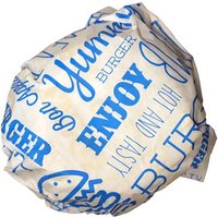 Blue Compostable Burger Wrap 25x33cm (1000)