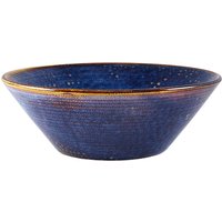 Terra Porcelain Aqua Blue Conical Bowl 19.5cm - Pack of 6