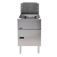 Pitco SG18S Freestanding Gas Fryer 2 Tanks NAT
