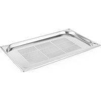 Vogue Stainless Steel Heavy Duty Perforated 1/1 Gastronorm Tray 20mm