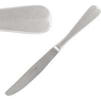 Pintinox Baguette Stonewashed Dessert Knife (12 Pack)