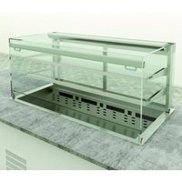 Elegance 8046907HC Drop In 2 Tier Refrigerated display + Dolewell base - Operator Service 5 x 1/1gn