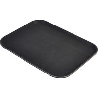 Gengrip 12" x 16" Rect. Non-Slip Tray Black