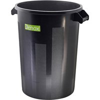 Black Dust Bin 100L