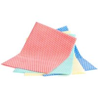 Semi Disposable Multipurpose Cleaning Cloths 50 X 36cm - Yellow (Pack of 500)