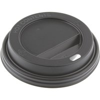 8oz Compostable Lid Black