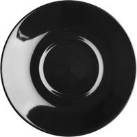 Olympia Cafe Saucer Black (12 Pack)