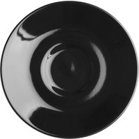 Olympia Cafe Espresso Saucer Black (12 pack)
