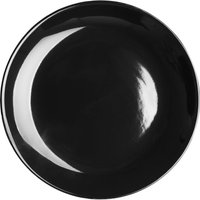 Olympia Cafe Coupe Plate Black - 200mm 8" (12 Pack)