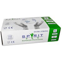 Spirit PF Clear vinyl Gloves Small (10x100)