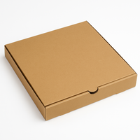 12" Kraft corrugated pizza box (100)