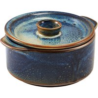 Terra Porcelain Aqua Blue Mini Casserole Dish 10.4cm - Pack of 6