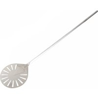 CombiSteel Stainless Steel Pizza Shovel Round Perforated 23-120