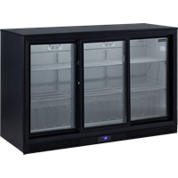 Tefcold DB302S Backbar with three sliding doors