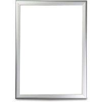 Genware Silver A4 Snap Frame