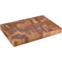 Acacia Wood End Grain Chopping Board 18 x 12 x 1.75"