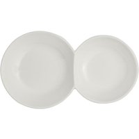Rene Ozorio White Album 2 Compartment Gourmet Sauce Dishes 170ml (12 Pack)
