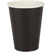 Fiesta Recyclable Coffee Cups Single Wall Black 340ml / 12oz (Pack of 1000)