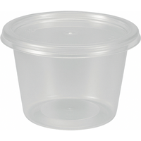 4oz Fusion Microwavable Food & Sauce Pots with Lids(800)