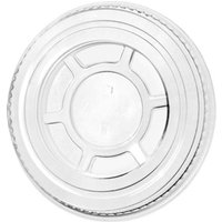 95mm Clear Greenspirit rPET Flat Lid N/Slot (JC2) (16x50)