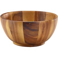 Acacia Wood Bowl 20Dia x 10cm