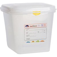 GN Storage Container 1/6 150mm Deep 2.6L - Pack of 12