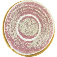 Terra Porcelain Rose Saucer 11.5cm - Pack of 6