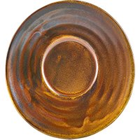 Terra Porcelain Rustic Copper Saucer 11.5cm - Pack of 6