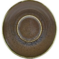 Terra Porcelain Black Saucer 11.5cm - Pack of 6